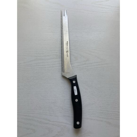 Miracle Blade World Class All Purpose Slicer Knife 9" Serrated USA Stainless - Picture 1 of 4